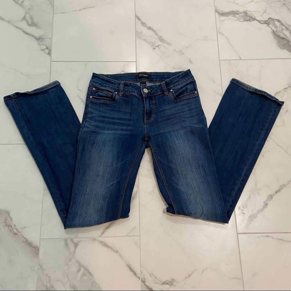 White house black market boot leg jeans